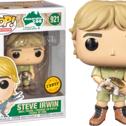 The Amazing Collectables Chase Chance! Funko Pop! The Crocodile Hunter - Steve Irwin #921 - Chase Chance