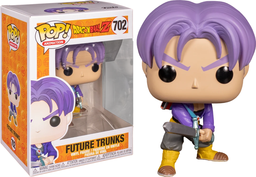 The Amazing Collectables Animation Funko Pop! Dragon Ball Z - Trunks New Pose #702 3 The Amazing Collectables Animation Funko Pop! Dragon Ball Z - Trunks New Pose #702
