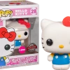 The Amazing Collectables Funko Pop! Hello Kitty - Hello Kitty Classic Flocked #28