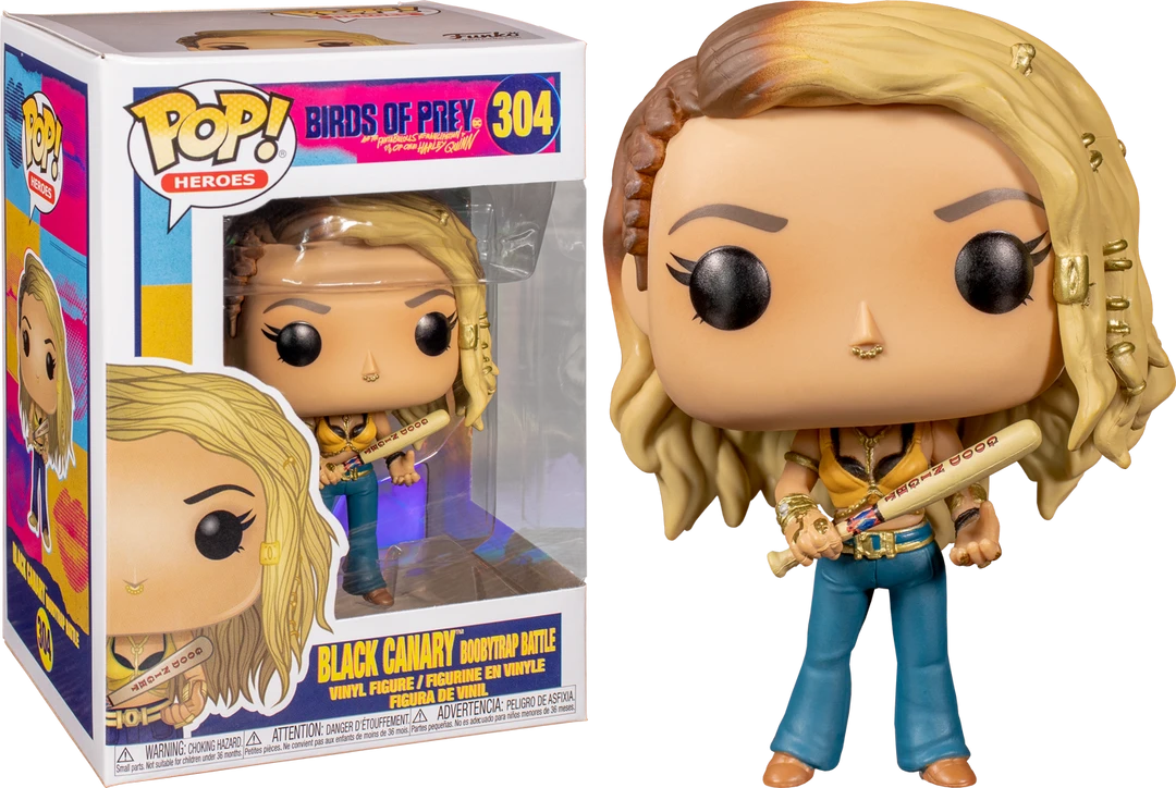 The Amazing Collectables Funko Pop! Birds Of Prey (2020) - Black Canary Boobytrap Battle #304 3 The Amazing Collectables Funko Pop! Birds Of Prey (2020) - Black Canary Boobytrap Battle #304