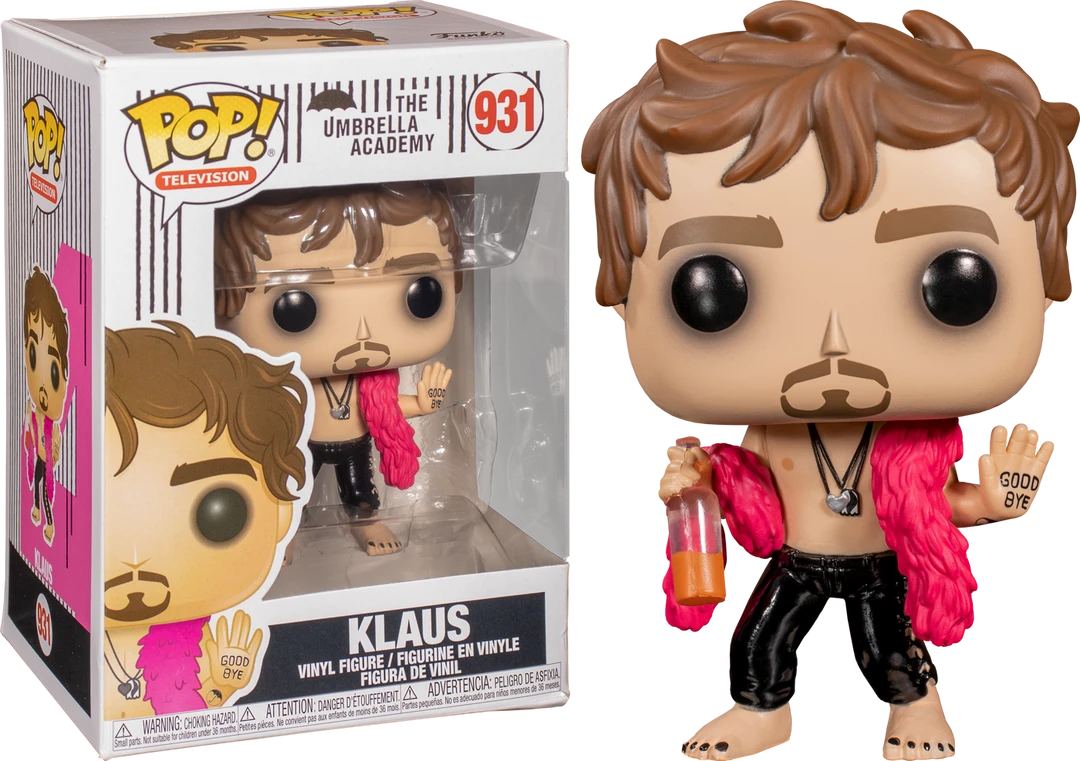 The Amazing Collectables Television Funko Pop! The Umbrella Academy - Klaus Hargreeves #931 3 The Amazing Collectables Television Funko Pop! The Umbrella Academy - Klaus Hargreeves #931