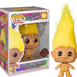 The Amazing Collectables Good Luck Trolls - Yellow Troll Doll #05