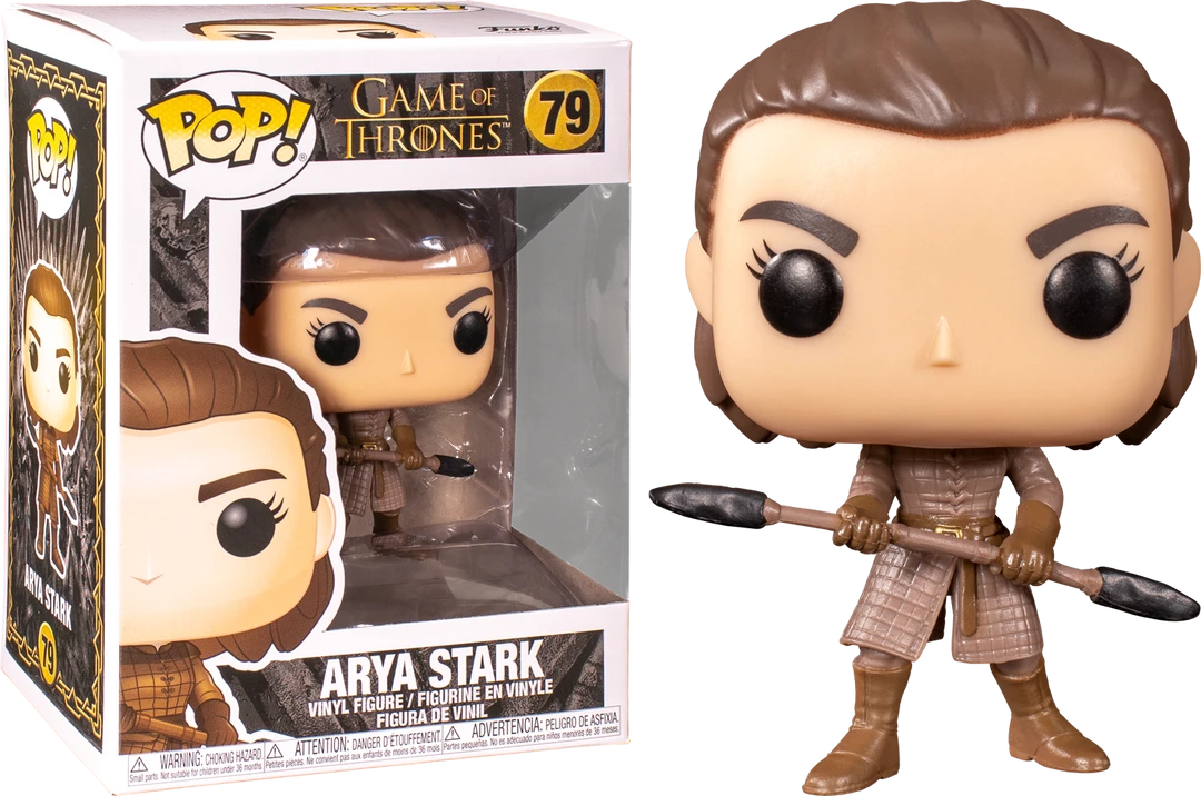 The Amazing Collectables Funko Pop! Game Of Thrones - Arya Stark With Two-Headed Spear #79 3 The Amazing Collectables Funko Pop! Game Of Thrones - Arya Stark With Two-Headed Spear #79