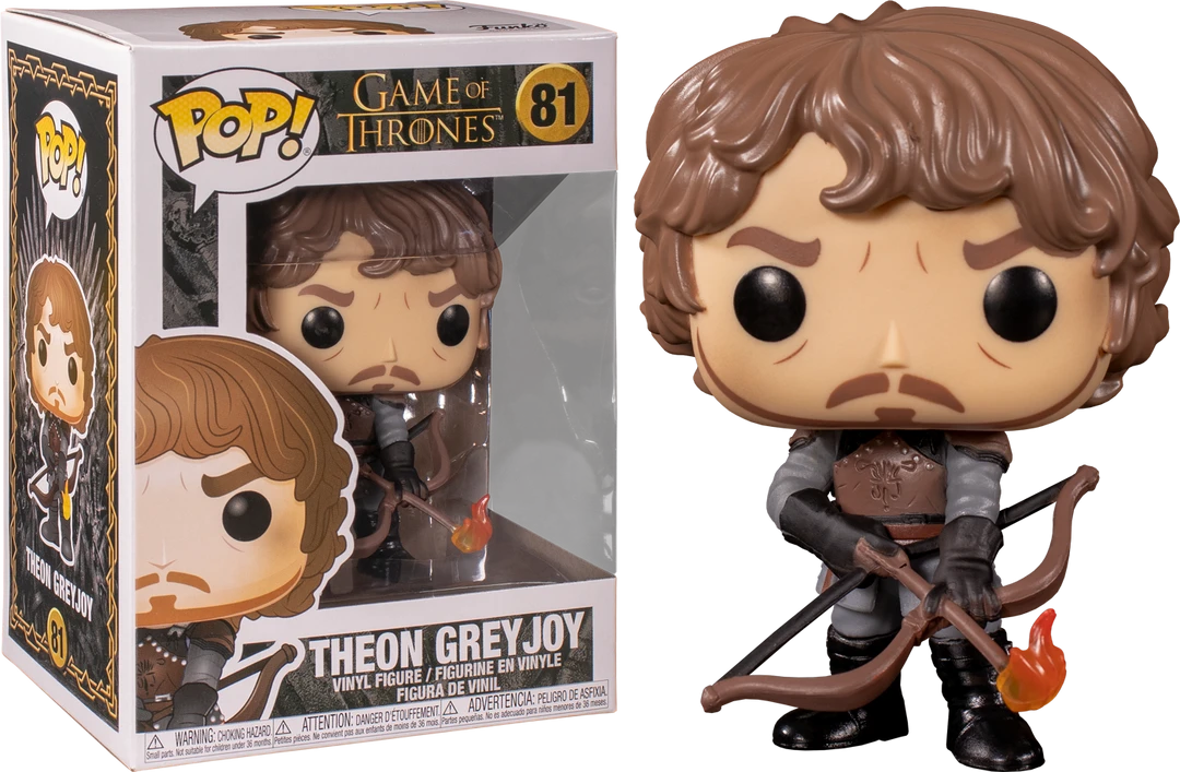 The Amazing Collectables Funko Pop! Game Of Thrones - Theon Greyjoy With Flaming Arrows #81 3 The Amazing Collectables Funko Pop! Game Of Thrones - Theon Greyjoy With Flaming Arrows #81