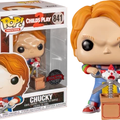 The Amazing Collectables Funko Pop! Child's Play 2 - Chucky With Giant Scissors & Jack In The Box #841