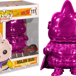 The Amazing Collectables Animation Funko Pop! Dragon Ball Z - Majin Buu Pink Chrome #111