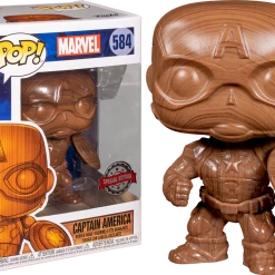 The Amazing Collectables Funko Pop! Captain America - Captain America Wood Deco #584