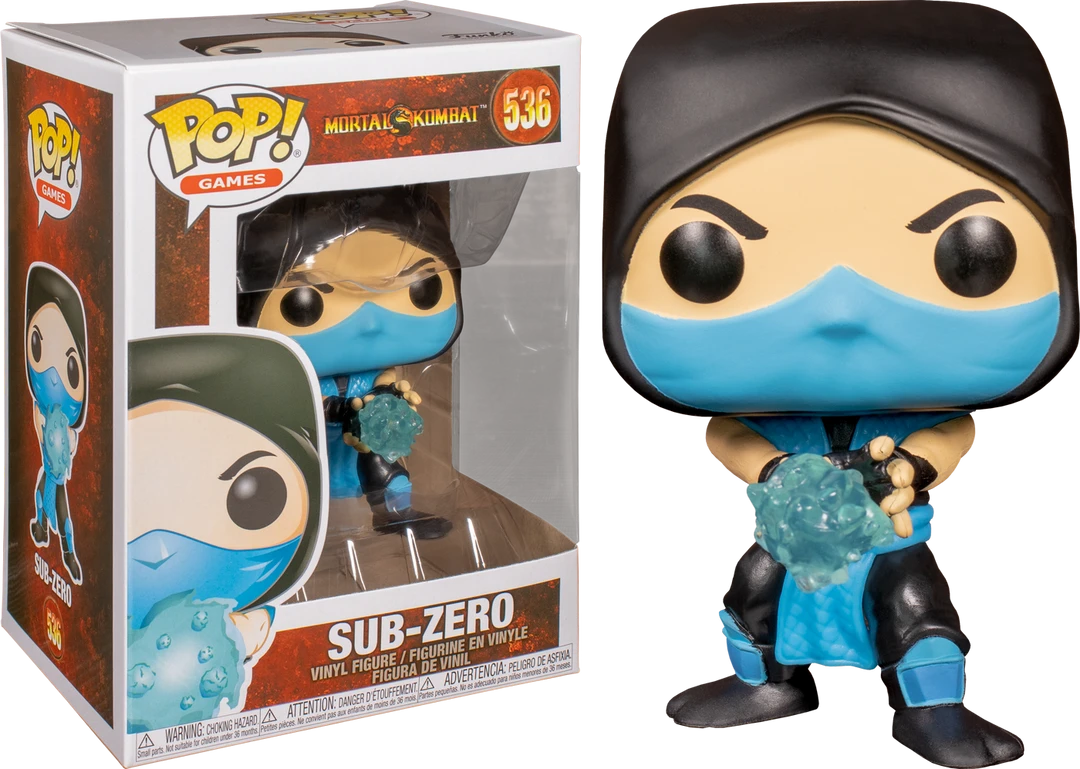 The Amazing Collectables Video Games Funko Pop! Mortal Kombat - Sub-Zero #536 3 The Amazing Collectables Video Games Funko Pop! Mortal Kombat - Sub-Zero #536