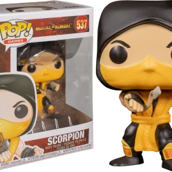 The Amazing Collectables Funko Pop! Mortal Kombat - Scorpion #537 Video Games