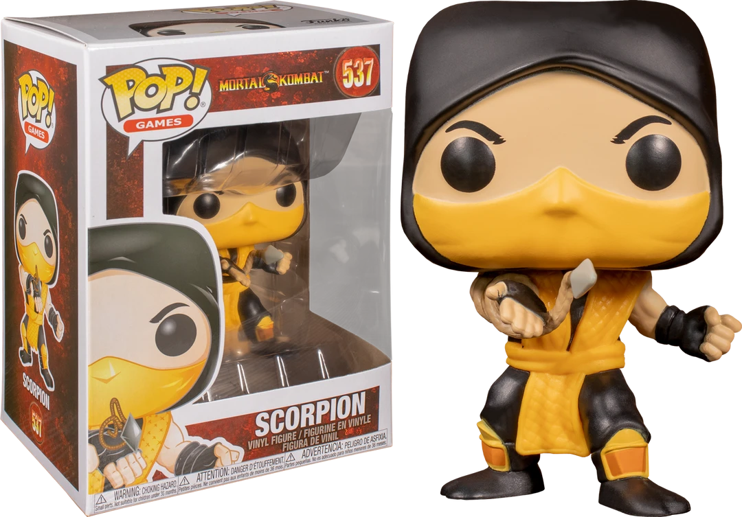 The Amazing Collectables Funko Pop! Mortal Kombat - Scorpion #537 Video Games 3 The Amazing Collectables Funko Pop! Mortal Kombat - Scorpion #537 Video Games