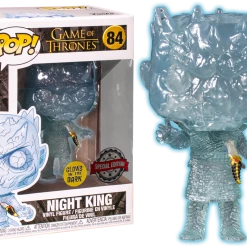 The Amazing Collectables Television Funko Pop! Game Of Thrones - Crystal Night King With Dagger Glow In The Dark #84