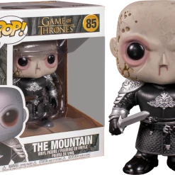 The Amazing Collectables Television Funko Pop! Game Of Thrones - The Mountain Unmasked 6" Super Sized #85