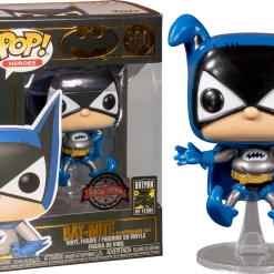 The Amazing Collectables Latest Additions Funko Pop! Batman - Bat-Mite First Appearance 80th Anniversary Metallic #300