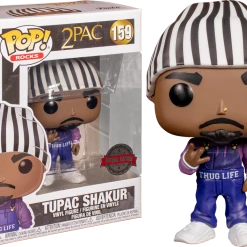 The Amazing Collectables Rocks Funko Pop! 2Pac - Tupac Shakur In Thug Life Overalls #159