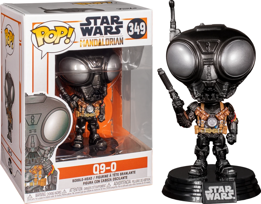 The Amazing Collectables Funko Pop! Star Wars: The Mandalorian - Q9-0 #349 3 The Amazing Collectables Funko Pop! Star Wars: The Mandalorian - Q9-0 #349