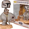 The Amazing Collectables Funko Pop! Star Wars: The Mandalorian - The Mandalorian On Blurrg Deluxe #358