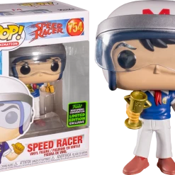 The Amazing Collectables Animation Funko Pop! Speed Racer - Speed Racer With Trophy #754 (2020 Spring Convention Exclusive)
