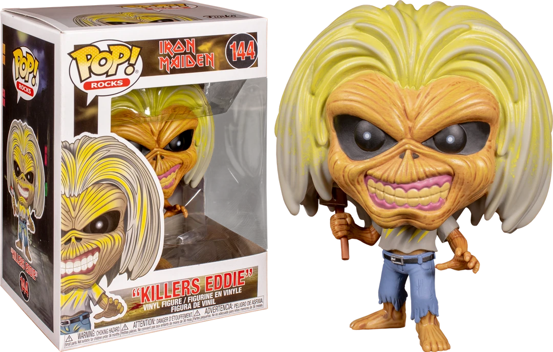The Amazing Collectables Rocks Funko Pop! Iron Maiden - Eddie Killers #144 3 The Amazing Collectables Rocks Funko Pop! Iron Maiden - Eddie Killers #144