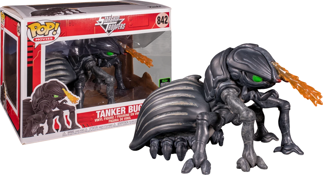 The Amazing Collectables Funko Pop! Starship Troopers - Tanker Bug Super-Sized 6" #842 (2020 Spring Convention Exclusive) 3 The Amazing Collectables Funko Pop! Starship Troopers - Tanker Bug Super-Sized 6" #842 (2020 Spring Convention Exclusive)