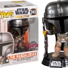 The Amazing Collectables Funko Pop! Star Wars: The Mandalorian - The Mandalorian Chrome #345