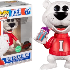 The Amazing Collectables Funko Pop! The Icee Company - Icee Polar Bear Grape Scented #72 Icons