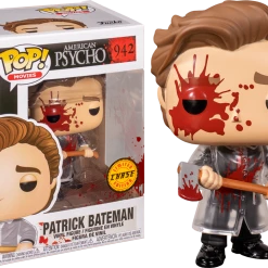 The Amazing Collectables Funko Pop! American Psycho - Patrick Bateman With Axe #942 - Chase Chance