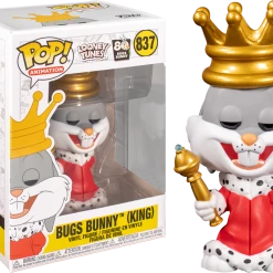 The Amazing Collectables Funko Pop! Looney Tunes - King Bugs Bunny 80th Anniversary #837 Animation