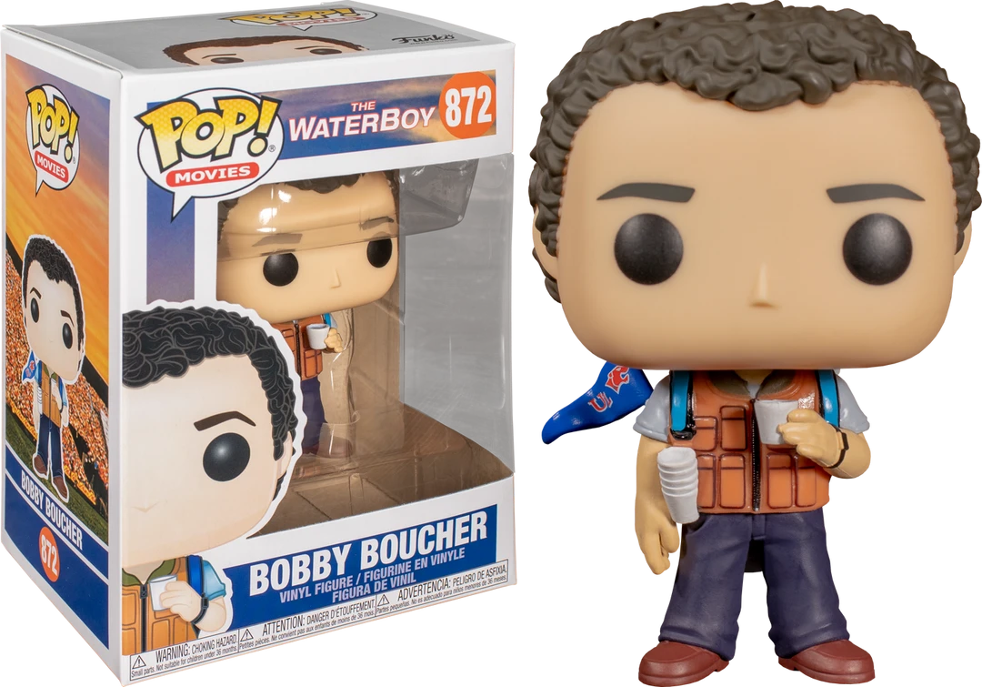 The Amazing Collectables Funko Pop! The Waterboy - Bobby Boucher #872 3 The Amazing Collectables Funko Pop! The Waterboy - Bobby Boucher #872