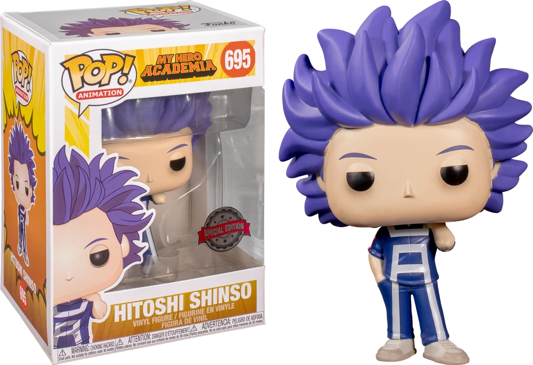 The Amazing Collectables Animation Funko Pop! My Hero Academia - Hitoshi Shinso #695 3 The Amazing Collectables Animation Funko Pop! My Hero Academia - Hitoshi Shinso #695