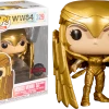 The Amazing Collectables Funko Pop! Wonder Woman 1984 - Wonder Woman With Gold Shield #329