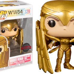 The Amazing Collectables Funko Pop! Wonder Woman 1984 - Wonder Woman With Gold Shield #329