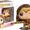 The Amazing Collectables Latest Additions Funko Pop! Wonder Woman 1984 - Wonder Woman With Lasso Metallic #321