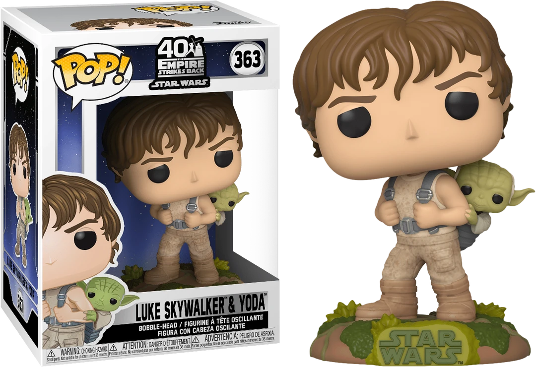 The Amazing Collectables Funko Pop! Star Wars Episode V: The Empire Strikes Back - Luke Skywalker Training With Yoda #363 3 The Amazing Collectables Funko Pop! Star Wars Episode V: The Empire Strikes Back - Luke Skywalker Training With Yoda #363