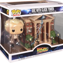 The Amazing Collectables Movies Funko Pop! Back To The Future - Dr. Emmett Brown With Clock Tower #15