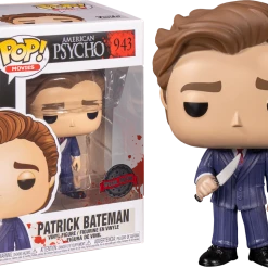 The Amazing Collectables Movies Funko Pop! American Psycho - Patrick Bateman With Knife #943