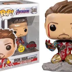 The Amazing Collectables Funko Pop! Avengers 4: Endgame - I Am Iron Man Glow In The Dark Deluxe #580