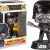 The Amazing Collectables Funko Pop! Star Wars Episode IX: The Rise Of Skywalker - Knight Of Ren With Club Hematite Chrome #332