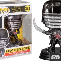 The Amazing Collectables Bundles Funko Pop! Star Wars Episode IX: The Rise Of Skywalker - Knights Of Ren Hematite Chrome - Bundle (Set Of 6)