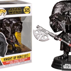 The Amazing Collectables Bundles Funko Pop! Star Wars Episode IX: The Rise Of Skywalker - Knights Of Ren Hematite Chrome - Bundle (Set Of 6)