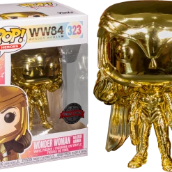 The Amazing Collectables Funko Pop! Wonder Woman 1984 - Wonder Woman Gold Chrome #323