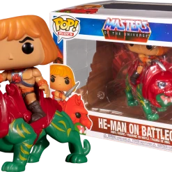 The Amazing Collectables Funko Pop! Rides - Masters Of The Universe - He-Man On Battle Cat #84