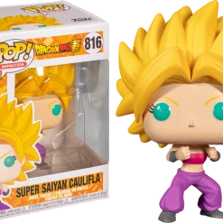 The Amazing Collectables Animation Funko Pop! Dragon Ball Super - Super Saiyan Caulifla #816