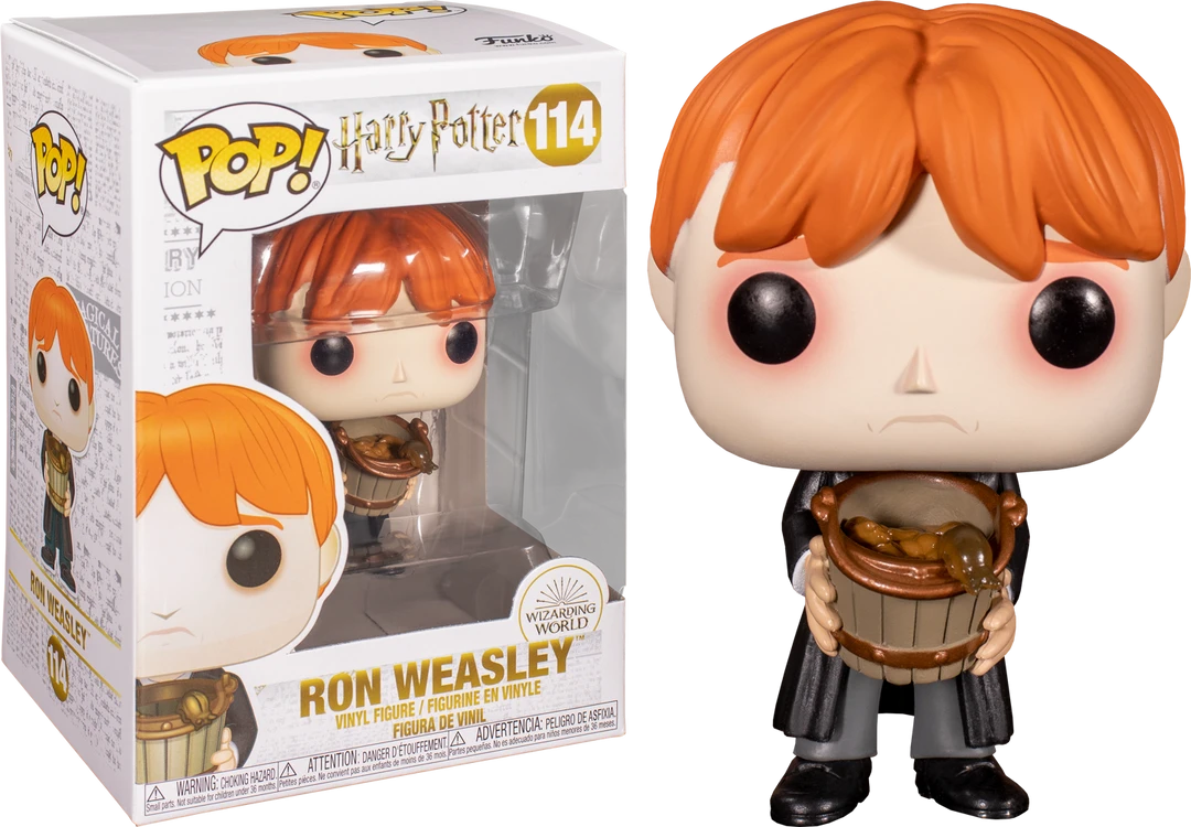 The Amazing Collectables Funko Pop! Harry Potter - Ron Weasley With Slugs #114 Latest Additions 3 The Amazing Collectables Funko Pop! Harry Potter - Ron Weasley With Slugs #114 Latest Additions