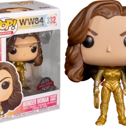 The Amazing Collectables Funko Pop! Wonder Woman 1984 - Wonder Woman Gold Armour With No Wings #332