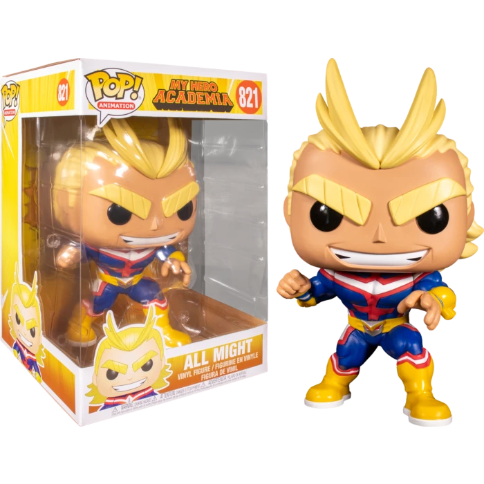 The Amazing Collectables Funko Pop! My Hero Academia - All Might 10" #821 3 The Amazing Collectables Funko Pop! My Hero Academia - All Might 10" #821
