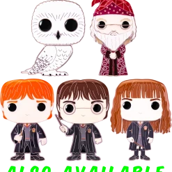 The Amazing Collectables Pop! Enamel Pins - NEW! Funko Pop! Harry Potter - Hermione Granger 4” Enamel Pin #02