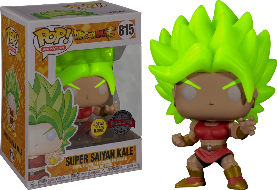 The Amazing Collectables Funko Pop! Dragon Ball Super - Super Saiyan Kale Glow In The Dark #815 3 The Amazing Collectables Funko Pop! Dragon Ball Super - Super Saiyan Kale Glow In The Dark #815