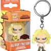 The Amazing Collectables Funko Pocket Pop! Keychain - All Might Weakened Glow In The Dark