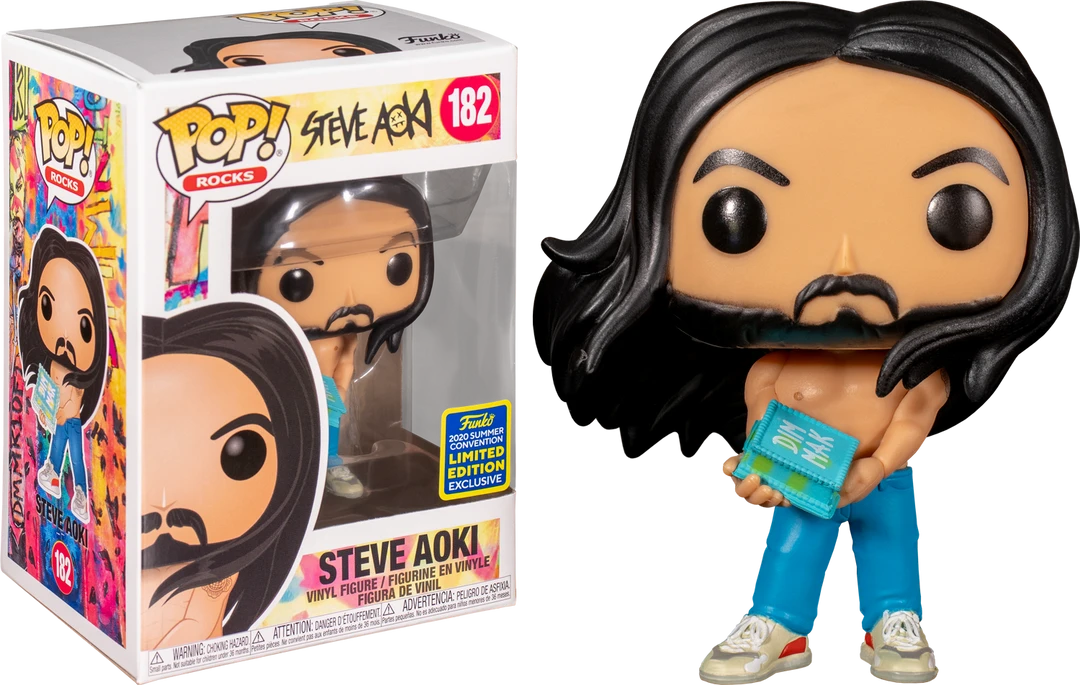 The Amazing Collectables Funko Pop! Steve Aoki - Steve Aoki #182 (2020 Summer Convention Exclusive) 3 The Amazing Collectables Funko Pop! Steve Aoki - Steve Aoki #182 (2020 Summer Convention Exclusive)