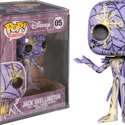 The Amazing Collectables Funko Pop! The Nightmare Before Christmas - Jack Skellington Purple Artist's Series With Pop! Protector #05